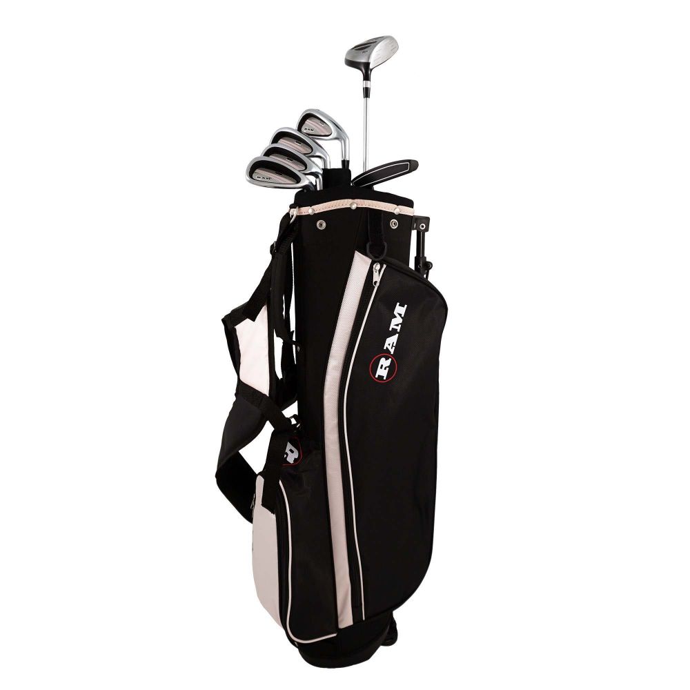 GolfGirl FWS3 Ladies Golf Clubs Set with Cart Bag, All Graphite, Right Hand - Pink