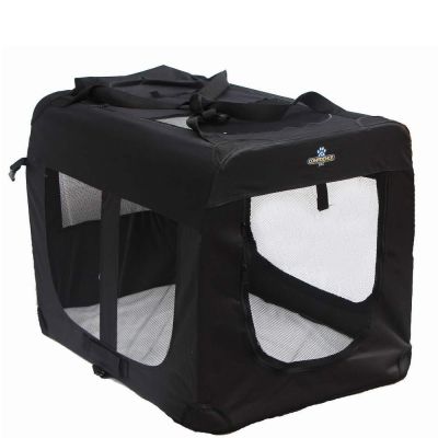 OPEN BOX Confidence Pet Portable Folding Soft Sided Dog Crate Kennels XL