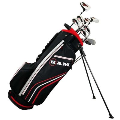 Ram Golf Accubar Golf Clubs Set - Graphite Shafted Woods, Steel Shafted Irons - Mens Right Hand