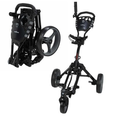 Caddymatic Golf 360 SwivelEase 3 Wheel Folding Golf Cart