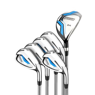 Forgan of St Andrews F200 Iron Set with Hybrid, Mens Right Hand, Steel Shafts