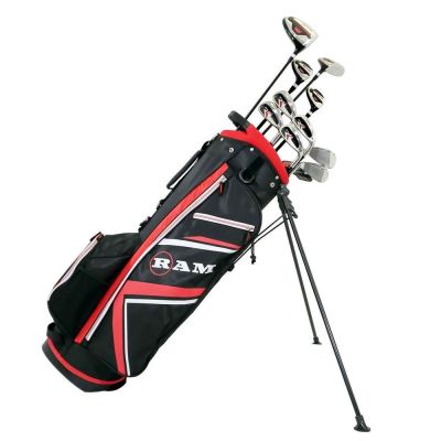 Ram Golf Accubar Plus Men Right Graphite/Steel Golf Clubs Set Stiff Flex 1