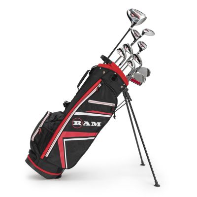 Ram Golf Accubar Plus Golf Clubs Set - Graphite Shaft Woods and Irons - MRH