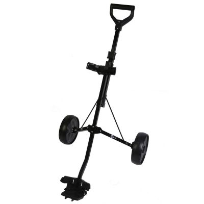 Ram Kids Adjustable Golf Cart for Junior Golfers 3-14 Years Old-Black/Grey