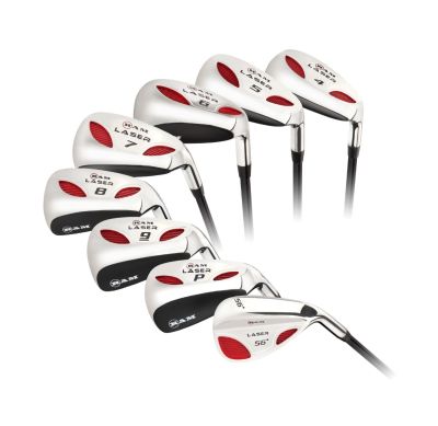 Ram Golf Laser Hybrid Irons Set 4-SW (8 Clubs) - Mens Left Hand