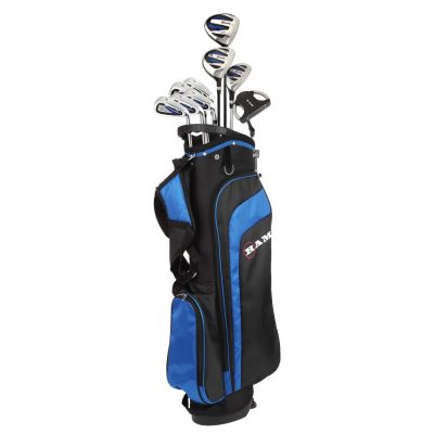 Ram Golf EZ3 Mens Golf Clubs Set with Stand Bag - Graphite/Steel Shafts