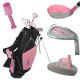 OPEN BOX Golf Girl Pink Junior Set inc Bag - Left Hand 