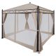 OPEN BOX Palm Springs 10x10 Patio Canopy w/ Mosquito Net