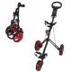 Caddymatic Golf Pro Lite 3 Wheel Golf Cart Black/Red,Caddymatic Golf Pro Lite 3 Wheel Golf Cart Black/Red,,,,,,,,,,,,