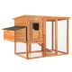 OPEN BOX Confidence Pet Large Chicken Coop / Hen House with Outdoor Run