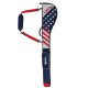 Confidence Golf Club Carry Case Sunday Bag - Holds 5-6 Clubs, Patriotic Stars and Stripes