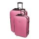 Open Box Confidence 2 Piece Expandable Suitcase Set - Pink