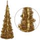 OPEN BOX Homegear 5FT Artificial Tinsel Decorated Collapsible Christmas Tree - Gold