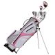 OPEN BOX GolfGirl FWS3 Ladies Complete All Graphite Golf Clubs Set with Stand Bag