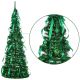 OPEN BOX Homegear 5FT Artificial Tinsel Decorated Collapsible Christmas Tree - Green