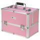 OPEN BOX Homegear Professional Cosmetics Large Makeup Train Case - Pink