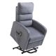 OPEN BOX Homegear Microfiber Power Lift Recliner Chair with Electric Recline and Remote - Charcoal