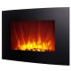 OPEN BOX Homegear 1500W Wall Mounted 2-in-1 Electric Fireplace / Heater