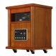 OPEN BOX Homegear Deluxe 1500W Infrared Electric Portable Space Heater Brown with Remote Control,,,,