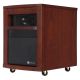 OPEN BOX Homegear 1500W Compact Infrared Space Cabinet Heater - Walnut