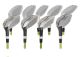 Forgan Golf iHy Hybrid Combo Irons Set MRH (3-SW) - Graphite Shaft - Senior Flex