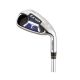 Lind T12 +1 Inch Golf Iron Set - 4-SW - Right Hand, Steel Shaft, Regular Flex