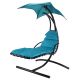 OPEN BOX Palm Springs Outdoor Hanging Chair / Recliner Teal