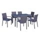 Palm Springs 7-Piece Outdoor Wicker Style Dining Set