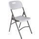 OPEN BOX Palm Springs Commercial Folding Plastic/Steel Chairs – 4 PACK