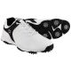 OPEN BOX Ram Golf FX Tour Mens Waterproof Golf Shoes - White / Black