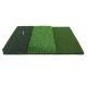 Ram Golf Tri-Surface Practice Hitting Mat - Fairway, Rough and Tee Box - 16 x 25 - Drives, Approach Shots, Chips and More!