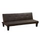 OPEN BOX Homegear Modern Faux Leather Sofa / Couch Bed Brown